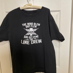 Graphic Lineman Tee Shirt
